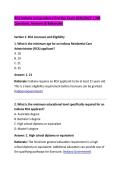 RCA Indiana Jurisprudence Practice Exam 2026&sol;2027 &vert; 300 &NewLine;Questions&comma; Answers & Rationales 