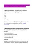 Indiana Residential Care Administrator &lpar;RCA&rpar; Exam 2026&sol;2027 &NewLine;&vert; Complete Practice Questions & Detailed Rationales 
