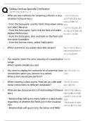 Tableau Desktop Specialist Certification &sol; Score 100&percnt; &sol; 2025-2026 Update &sol; TDS-C01 Exam Study Guide & Practice Test Bank&NewLine;&NewLine;