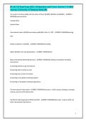 BUAD 332 Exam 3 2025 &vert; Questions and Correct Answers &vert; Verified Answers &vert; University of Tennessee Knoxville&NewLine;