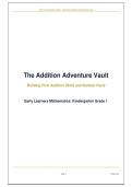 The Addition Adventure Vault&colon; Building First Addition Skills and Number Facts &vert; Math Practice &vert; Math Puzzle Game