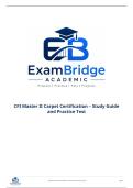 CFI Master II Carpet Certification &ndash; Study Guide and Practice Test