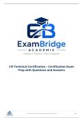 CFI Technical Certification &ndash; Certification Exam Prep with Questions and Answers