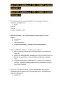 WILEY CPA AUDIT EXAMS WITH CORRECT ANSWERS&sol;ACTUAL EXAMS &sol;GUIARANTEED PASS 