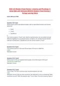 BIOD 152 Module 3 Exam Review &vert; Anatomy and Physiology 2 &vert; &NewLine;Actual Q&A with Rationale &lpar;BIOD152 Module 3 Exam Review&rpar; &vert; &NewLine;Portage Learning Online