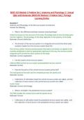 BIOD 152 Module 1 Problem Set &vert; Anatomy and Physiology 2 &vert; Actual &NewLine;Q&A with Rationale &lpar;BIOD152 Module 1 Problem Set&rpar; &vert; Portage &NewLine;Learning Online