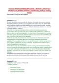 BIOD 121 Module 4 Problem Set Review &vert; Nutrition &vert; Actual Q&A &NewLine;with Rationale &lpar;BIOD121 Module 4 Problem Set&rpar; &vert; Portage Learning &NewLine;Online 