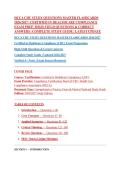 HCCA CHC STUDY QUESTIONS MASTER FLASHCARDS 2026&sol;2027 &vert; CERTIFIED IN HEALTHCARE COMPLIANCE EXAM PREP &vert; HIGH-YIELD QUESTIONS & CORRECT ANSWERS &vert; COMPLETE STUDY GUIDE &vert; LATEST UPDATE