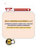 NR 511 Midterm Exam Weeks 1&ndash;4 Differential Diagnosis & Primary Care - &lpar;2026&rpar; Exam Prep Questions & Answers &lpar;Chamberlain