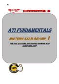 ATI Fundamentals Midterm Exam Review 1&colon; Practice Questions and Verified Answers with Rationales &lpar;2027&rpar;