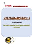 ATI Fundamentals of Nursing Comprehensive Study Guide & Practice Bank