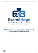 NSPS Certified Survey Technician &lpar;CST&rpar; Level II Examination &ndash; Exam Prep Guide