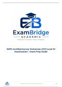 NSPS Certified Survey Technician &lpar;CST&rpar; Level IV Examination &ndash; Exam Prep Guide