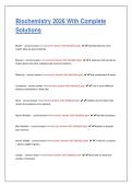 Biochemistry 2026 With Complete  &NewLine;Solut &NewLine;ions 