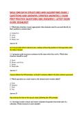 WGU C949 DATA STRUCTURES AND ALGORITHMS EXAM &vert; &NewLine;QUESTIONS AND ANSWERS &lpar;VERIFIED ANSWERS&rpar; &vert; EXAM &NewLine;PREP PRACTICE QUESTIONS AND ANSWERS &vert; LATEST EXAM &NewLine;GUIDE 2026&2027