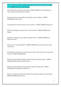 WGU C182 Exam 2025 &vert; Updated Questions and Correct Answers &vert; Graded A&plus; &vert; Verified Answers &vert; Newest Exam&NewLine;&NewLine;