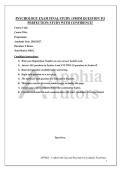 PSYCHOLOGY EXAM FINAL STUDY &vert; FROM QUESTION TO PERFECTION&vert; STUDY WITH CONFIDENCE&excl;