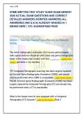 US Army EFMB Written Test Study Guide &lpar;Latest 2026&rpar; &vert; 400 Verified Q&As & Detailed Rationales