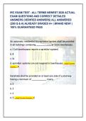 IRC International Residential Code Exam Master Study Guide &lpar;Latest 2026&rpar; &vert; All Terms & 280 Verified Q&As