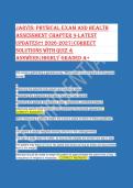 Jarvis Chapter 9 Exam Questions 2026 &vert; General Survey&comma; Measurement & Vital Signs Q&A
