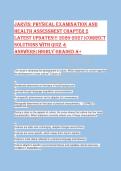 Jarvis Chapter 2 Cultural Assessment Test Bank 2026 &vert; Cultural Competence Q&A with Rationales