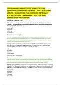 TEXAS ALL LINES ADJUSTER TEST COMPLETE EXAM &NewLine;QUESTIONS AND VERIFIED ANSWERS &vert; 2026&ndash;2027 LATEST &NewLine;UPDATE &vert; GUARANTEED PASS &vert; DETAILED RATIONALES &vert; &NewLine;FULL STUDY GUIDE &vert; EXAM PREP &vert; PRACTICE TEST &vert; &NewLine;CERTIFICATION PREPARATION 