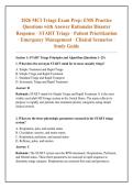 2026 MCI Triage Exam Prep&colon; EMS Practice &NewLine;Questions with Answer Rationales Disaster &NewLine;Response &CenterDot; START Triage &CenterDot; Patient Prioritization &NewLine;&CenterDot; Emergency Management &CenterDot; Clinical Scenarios &CenterDot; &NewLine;Study Guide