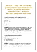 2026 AEMT Airway Exam Prep&colon; Practice &NewLine;Questions with Answer Rationales Advanced &NewLine;Airway &CenterDot; Oxygenation &CenterDot; Ventilation &CenterDot; &NewLine;Supraglottic Devices &CenterDot; Respiratory &NewLine;Emergency Management &CenterDot; Study Guide 