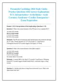 Paramedic Cardiology 2026 Study Guide&colon; &NewLine;Practice Questions with Answer Explanations &NewLine;ECG Interpretation &bull; Arrhythmias &bull; Acute &NewLine;Coronary Syndrome &bull; Cardiac Emergencies &bull; &NewLine;Exam Preparation