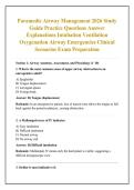 Paramedic Airway Management 2026 Study &NewLine;Guide Practice Questions Answer &NewLine;Explanations Intubation Ventilation &NewLine;Oxygenation Airway Emergencies Clinical &NewLine;Scenarios Exam Preparation