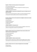 Academic Year 2026&ndash;2027 Nursing Research and Evidence-Based Practice Study Guide&colon; 190&plus; Practice Questions with Verified Answers for ATI&comma; HESI&comma; and NCLEX Test Prep &ndash; Comprehensive Review of Research Methods&comma; PICOT Questions&comma; Critical Appraisal&comma; and NGN App