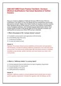 SMQT Exam Practice Test Bank &vert; Surveyor Minimum Qualifications Test Actual Questions & Verified Answers
