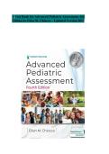 Test Bank for Advanced Pediatric Assessment 4th Edition by Ellen M&period; Chiocca &ndash; Updated 2027