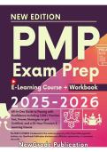 PMP Exam Prep 2025&sol;2026 Study Guide