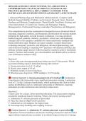 HESI &lpar;HEALTH EDUCATION SYSTEMS&comma; INC&period;&rpar; MILESTONE 2 &NewLine;COMPREHENSIVE EXAM ELSEVIER FULL TESTBANK 120&plus; &NewLine;PRACTICE QUESTIONS & 100&percnt; CORRECT ANSWERS WITH &NewLine;RATIONALES ADVANCED REVIEW EXAM 2026&sol;2027 LATEST UPDATE