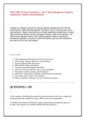 WGU D099 OA Exam Test Bank 2 - Set 3 &vert; Sales Management Objective Assessment &vert; Newest Actual Questions & Detailed Rationales &lbrack;2026&sol;2027&rsqb;