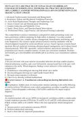 NR 574 ACUTE CARE PRACTICUM I FINAL EXAM CHAMBERLAIN &NewLine;COLLEGE OF NURSING FULL TESTBANK 120&plus; PRACTICE QUESTIONS & &NewLine;100&percnt; CORRECT ANSWERS WITH RATIONALES ADVANCED REVIEW EXAM &NewLine;2026&sol;2027 LATEST UPDATE