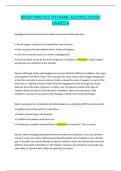 NREMT PRACTICE TEST BANK - MULTIPLE CHOICE GRADED A