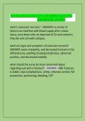 NUR 105&semi; MUSCULOSKELETAL QUESTIONS AND ANSWERS UPDATED