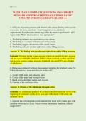 NU 518 EXAM 2 COMPLETE QUESTIONS AND CORRECT &NewLine;DETAILED ANSWERS &lpar;VERIFIED SOLUTIONS&rpar; LATEST &NewLine;UPDATED VERSION &vert;ALREADY GRADED A&plus;