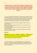 CROSSFIT LEVEL 3 CERTIFIED CROSSFIT TRAINER &lpar;CCFT&rpar; &NewLine;ACTUAL EXAM 2026 ALL 160 ACCURATE QUESTIONS AND &NewLine;CORRECT DETAILED ANSWERS &lpar;100&percnt; CORRECT VERIFIED &NewLine;SOLUTIONS&rpar; A NEW UPDATED VERSION &vert;GUARANTEED &NewLine;PASS A&plus;