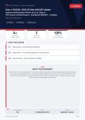 BIOS 252 Anatomy and Physiology II Exam 3 Chamberlain 2026&sol;2027 &ndash; Questions and Answers &vert; 100&percnt; Verified &vert; Complete Verified Answers &ndash; Pass Guaranteed &ndash; A&plus; Graded&NewLine;&NewLine;