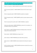 BIOL 1201 Final Exam 2025 &lpar;Actual Exam&rpar; &vert; Updated Questions and Correct Answers &vert; Graded A&plus; &vert; Latest Exam &lpar;Just Released&rpar;&NewLine;