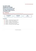 FDNY S12 Sprinkler Systems Certification Exam and Practice 2026&sol;2027 &ndash; Questions and Answers &vert; 100&percnt; Verified &vert; Complete Verified Answers &ndash; Pass Guaranteed &ndash; A&plus; Graded&NewLine;&NewLine;