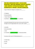 DRE FINAL KNOWLEDGE EXAM   ACTUAL EXAM &NewLine;&lbrack;QUESTION 1-200&rsqb; AND ANSWERS UPDATED 2026&sol;2027 &NewLine;&vert; 100&percnt; VERIFIED &vert; DETAILED RATIONALES &ndash; PASS &NewLine;GUARANTEED A&plus; GRADED &vert; INSTANT DOWNLOAD