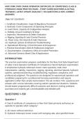 NEW YORK STATE CRANE OPERATOR CERTIFICATE OF COMPETENCE CLASS B&NewLine;HYDRAULIC EXAM PRACTICE EXAM &ndash; STUDY GUIDE QUESTIONS & ACTUAL&NewLine;TESTBANK &vert; LATEST UPDATE 2026&sol;2027 &vert; 150 QUESTIONS & 100&percnt; CORRECT&NewLine;ANSWERS