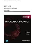 Test Bank for Microeconomics&comma; 14th Global Edition &ndash; Complete Exam Questions & Verified Answers