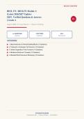 BIOL 271 Module 1 Exam and Practice 2026&sol;2027 &ndash; Questions and Answers &vert; 100&percnt; Verified &vert; Complete Verified Answers &ndash; Pass Guaranteed &ndash; A&plus; Graded&NewLine;&NewLine;