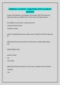 HONDROS 176 EXAM 2 QUESTIONS WITH ACCURATE ANSWERS