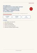 NSG 3280 Pathophysiology Nurses I Exam 2 and Practice 2026&sol;2027 &ndash; Questions and Answers &vert; 100&percnt; Verified &vert; Complete Verified Answers &ndash; Pass Guaranteed &ndash; A&plus; Graded&NewLine;&NewLine;